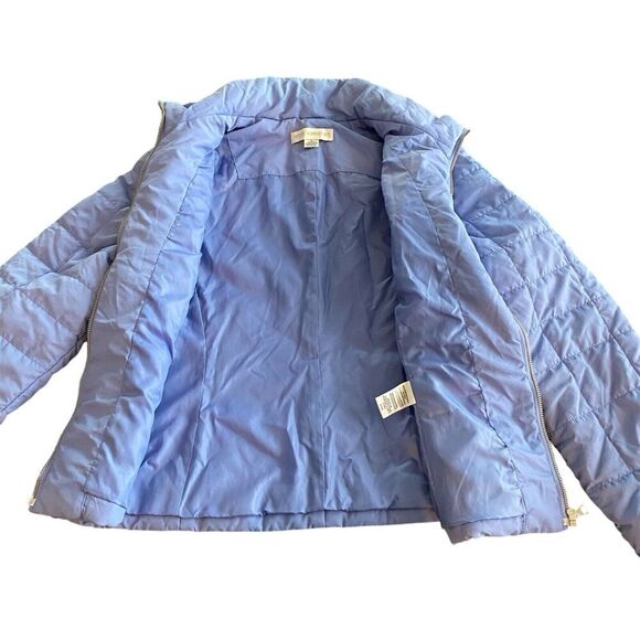 Petite Sophisticate Women's Purple 2 In 1 Jacket‎ Vest Quilted Puffer Size Small - Picture 3 of 13